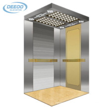 Luxious PVC Piso 6 Pessoa Passageiro Elevador Exterior